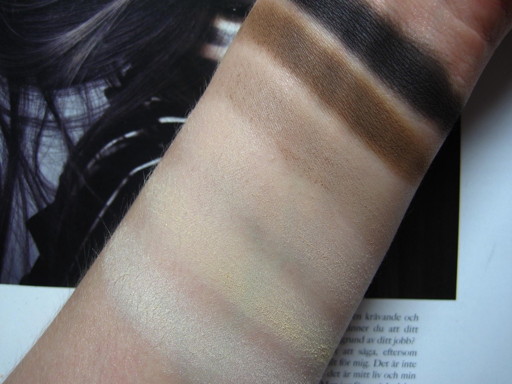 W7 In The Mood Swatches 2